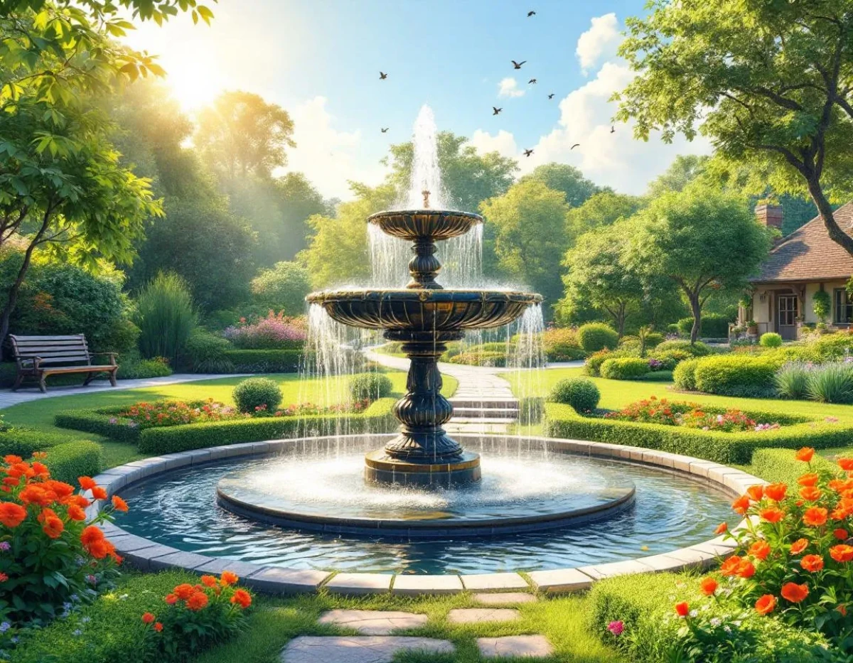 Transformez Votre Jardin avec la Fontaine Parfaite : L'Accessoire Incontournable !