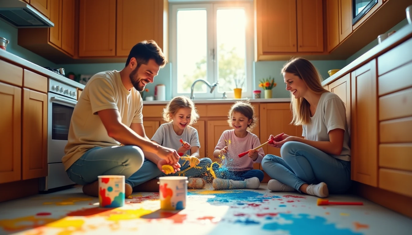 Quelle peinture choisir pour rénover une cuisine en bois